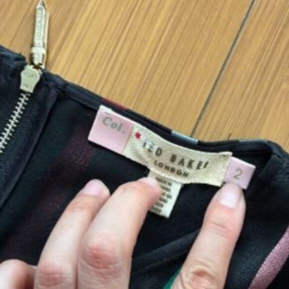 Ted Baker Sileza multicolor Striped Jumpsuit Ted Size 2 US 6 - Picture 6 of 7